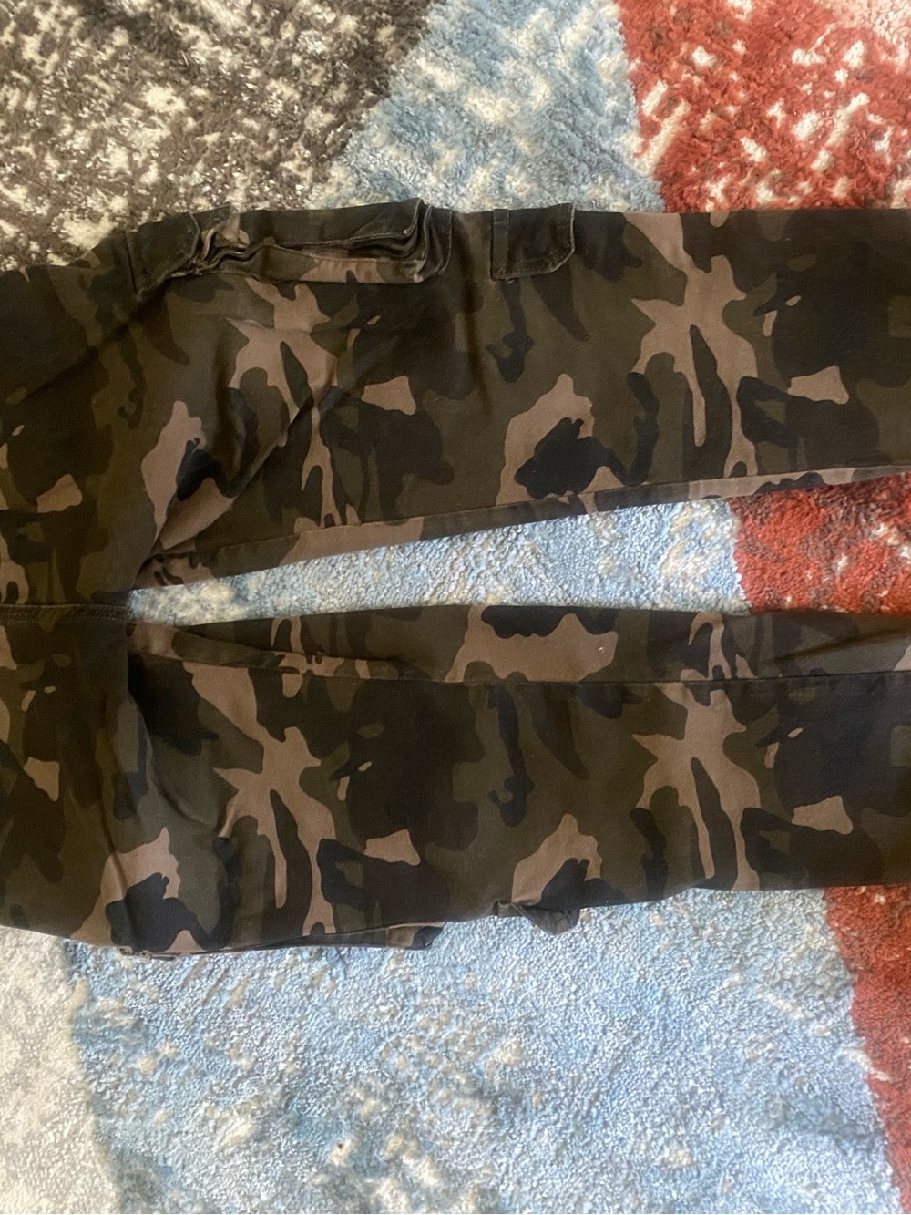 American Bazi Olive & Brown Camouflage Cargo Pants